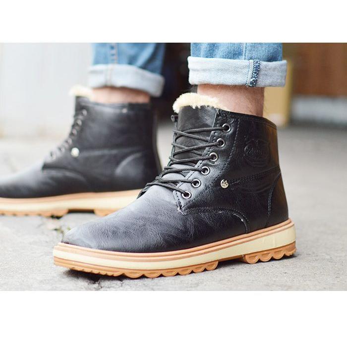ムートンブーツ メンズ メンズブーツ マウンテンブーツ ワークブーツ