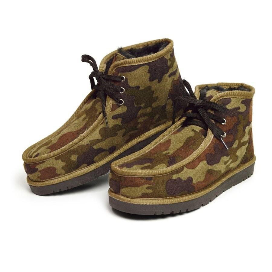 靴 メンズ ワークブーツ チャッカブーツ ブーツ ムートンブーツ