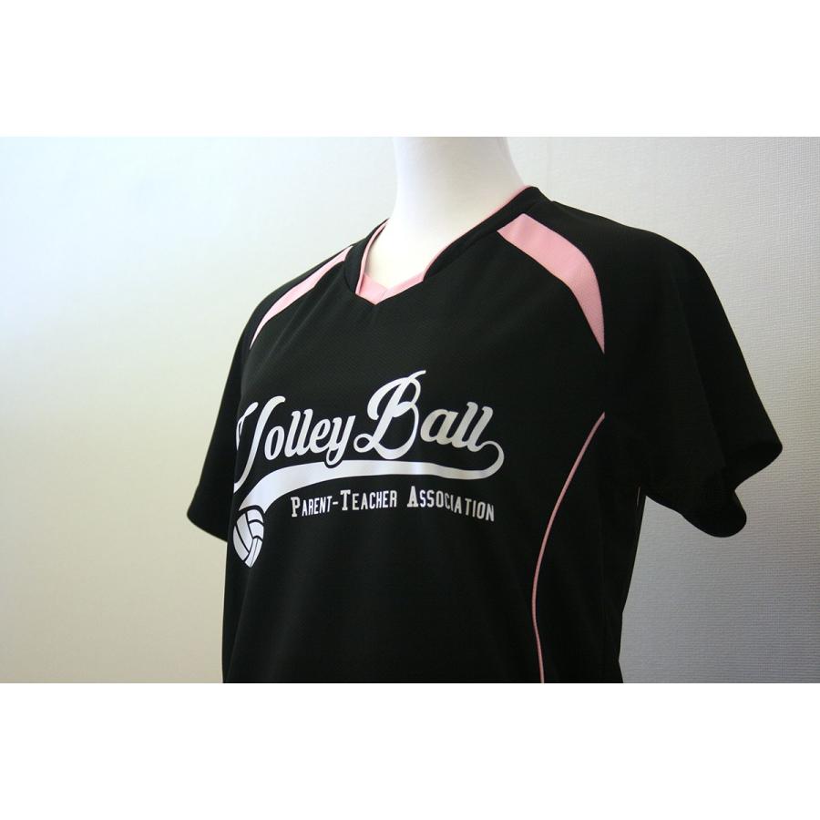 バレーボール Tシャツ プラクティス ウェア 練習着 PTA チーム クラブ