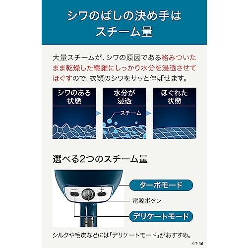 ティファール パワフル連続スチーム 平均約20g/分 衣類スチーマー 専用モデル 「アクセススチーム プラス」 立ち上がり約40秒 スチームアイロン DT81｜apricotgood｜05