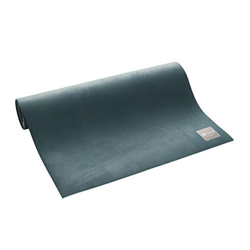 suria(スリア) ヨガマット 天然ゴム 滑り止め クッション性 ナチュラルラバーヨガマット ディープティールグリーン
