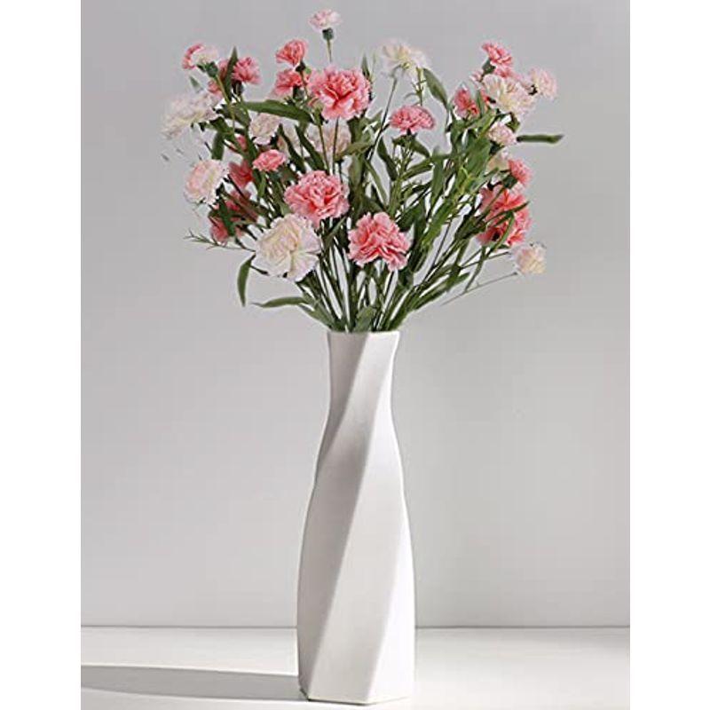 花瓶 陶器 白 フラワーベース おしゃれ 北欧 長い セラミック つや消し 大きい 26cm スワン April Store 通販 Yahoo ショッピング