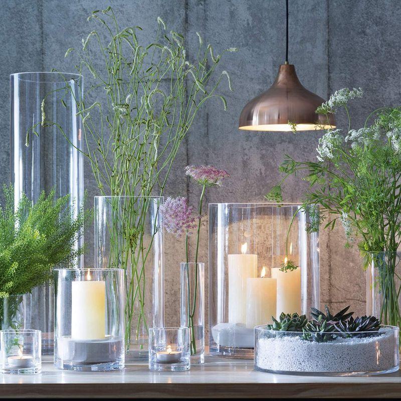 LSA(エルエスエー) フラワーベース(花器) クリア 高さ24cm COLUMN G330-24-992 エルエスエー フラワーベース 花器 クリア 高さ24cm COLUMN G330 サイズ