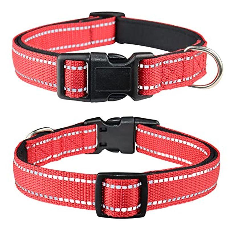 Thain 犬 首輪 犬の首輪 小型 中型 大型犬用首輪 子犬 首輪 軽量 ペット用品 反射材料 ナイロン製 通気性 弾力性 柔らかい 調節 April Store 通販 Yahoo ショッピング