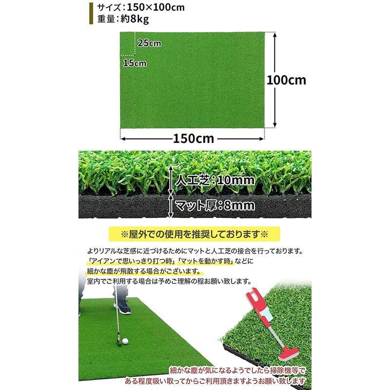 GolfStyle ゴルフマット 大型 PGAプロ監修モデル 100×150cm ゴルフ 練習 マット 素振り スイング 練習用 屋外用 人 大型 マット 100×150cm ゴルフマット 練習 屋外用 人 スイング 練習用 素振り PGAプロ監修モデル GolfStyle ゴルフ QGW1233560945(11025円)