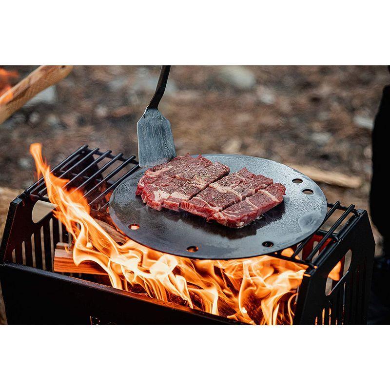 Propworks バーベキューコンロ 焚き火台 アウトドアコンロ 焚火台BBQコンロ 2-4人用 ポータブル グリル&ファイヤーピット バーベキューコンロ 焚き火台 アウトドアコンロ 焚火台BBQコンロ 4人用 ポータブル グリル&ファイヤーピット