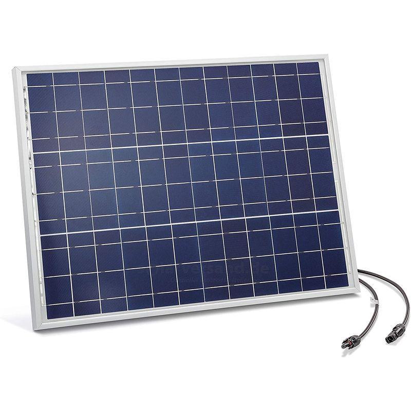 GWSOLAR太陽光パネル50W・延長5M・接続1.5Mケーブル ３点セット多結晶 １２ｖシステム蓄電 / キャンピングカー充電に最適：50  :20220305180140-00037:April store - 通販 - Yahoo!ショッピング