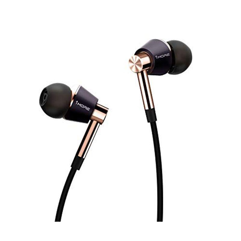 1MORE トリプルドライバー ハイレゾ音源対応 Hi-Res イヤホン ステレオ Hi-Fiサウンド ビジュアルグランプリ(VGP) ノイ(9214円)