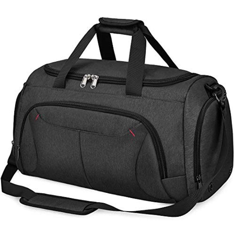 1668円 特価商品 Nubily ボストンバッグ メンズ ダッフルバッグ Ykk 修学旅行 ジムバック 大容量 スポーツバッグ 旅行 防水 40l 2way 黒