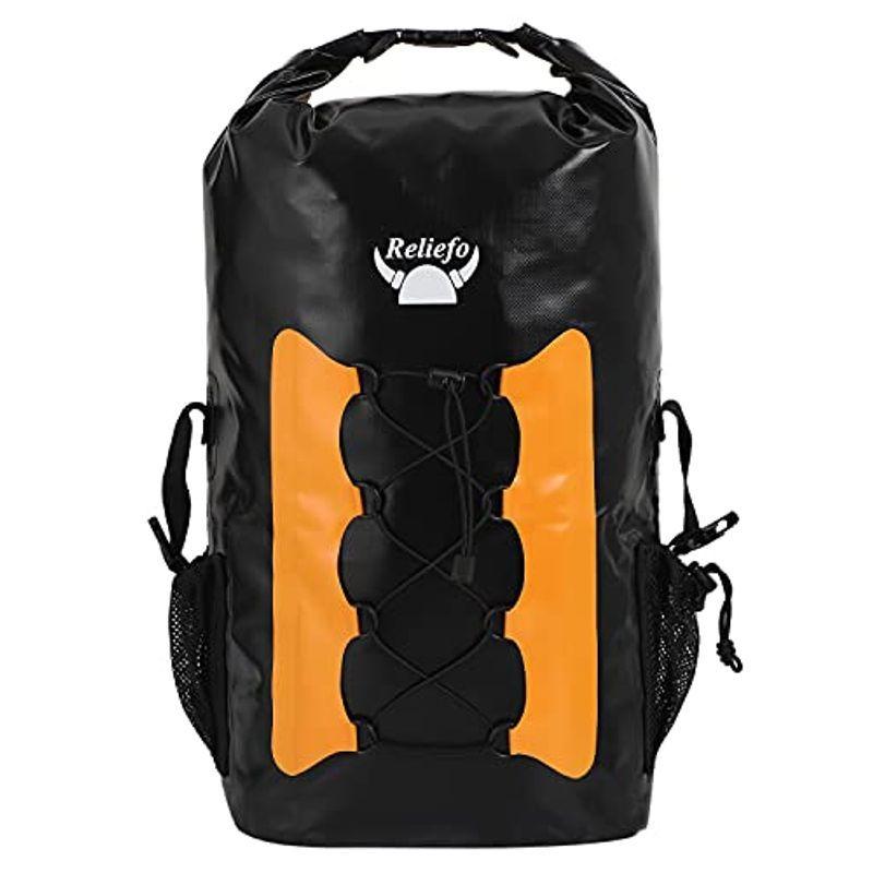 Reliefo 大型 完全 防水 リュック 大容量 40l スポーツ バッグ サック ロールトップ キャンプ Waterproof Ba April Store 通販 Yahoo ショッピング
