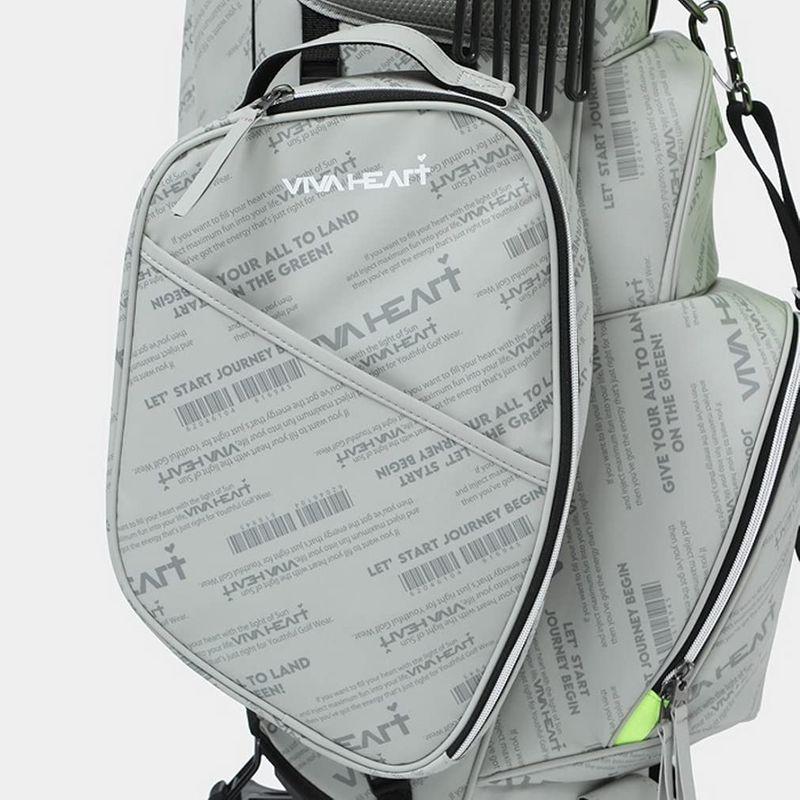 【公式】 ビバハート 9.0型 キャディバッグ スタンド式 013-15800 菅原大地コラボグレー（13） 【V9343644675】(32628円)