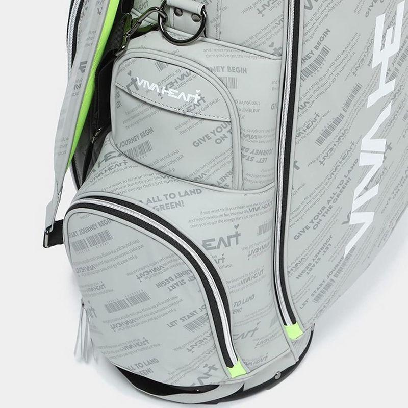 【公式】 ビバハート 9.0型 キャディバッグ スタンド式 013-15800 菅原大地コラボグレー（13） 【V9343644675】(32628円)