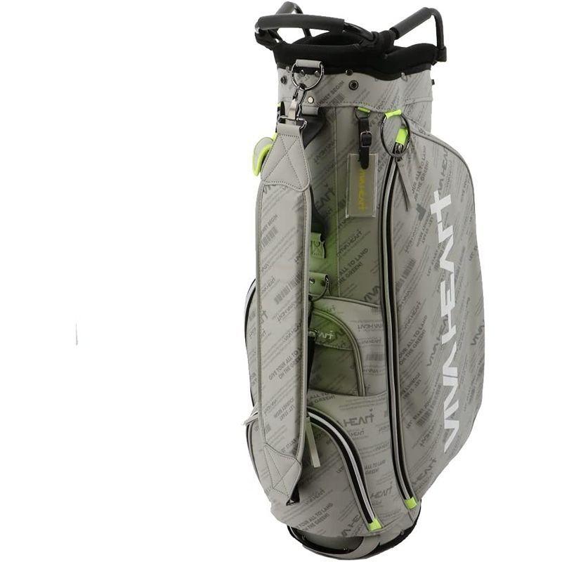 【公式】 ビバハート 9.0型 キャディバッグ スタンド式 013-15800 菅原大地コラボグレー（13） 【V9343644675】(32628円)