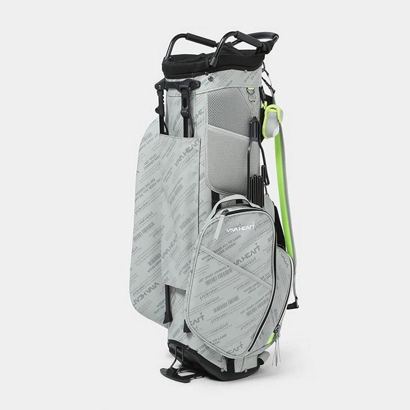 【公式】 ビバハート 9.0型 キャディバッグ スタンド式 013-15800 菅原大地コラボグレー（13） 【V9343644675】(32628円)