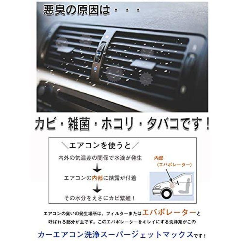 エバポレーター洗浄用 カーエアコン洗浄 スーパージェットマックス ガソリン車用スーパーjet Max April Store 通販 Yahoo ショッピング