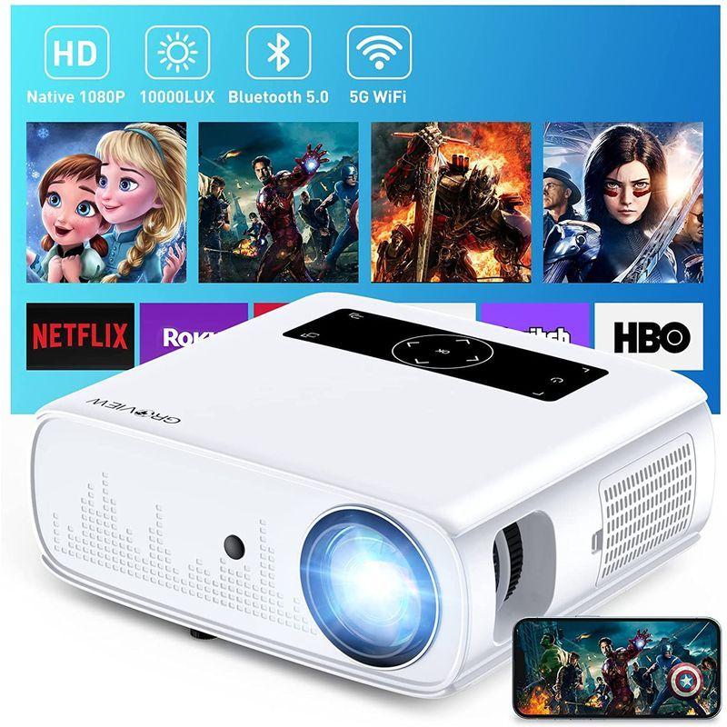 GROVIEW プロジェクター 10000lm 高輝度 5G WiFi リアル1920×1080P解像度フルHD 4K対応 Bluetoot :20220321174824-00016:April store - 通販 - Yahoo!ショッピング GROVIEW プロジェクター 10000lm 高輝度 5G WiFi リアル1920×1080P解像度フルHD 4K対応 Bluetoot :20220321174824-00016:April store - 通販 - Yahoo!ショッピング