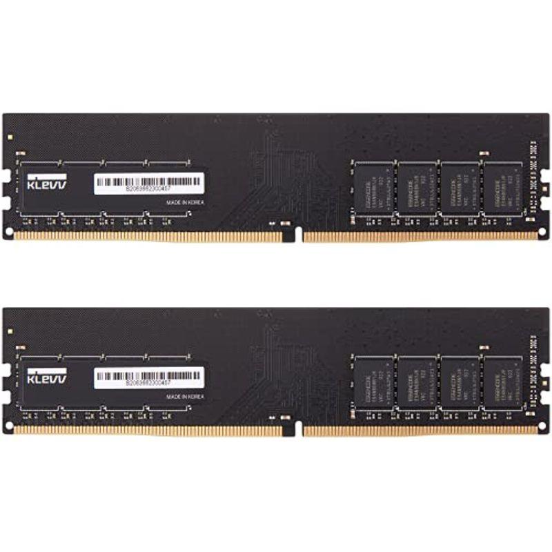 激安超安値 エッセンコアクレブ キット 16GB 2枚 x 8GB PC4-25600 3200Mhz DDR4 メモリ デスクトップPC用 KLEVV メモリー