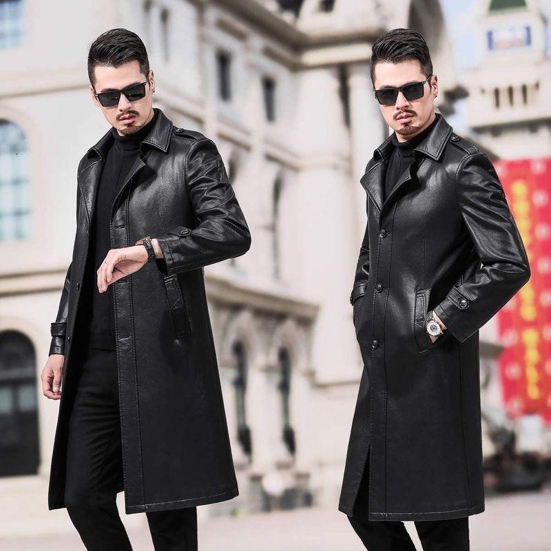 シープスキン ラム革コート レザージャケット メンズ レザーコート コート ラム皮革 トレンチ ビジネスコート ロングジャケット バイクジャ April Store 通販 Yahoo ショッピング