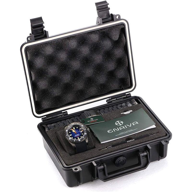 ENRIVA ダイバーズウォッチ 逆回転防止ベゼル(セラミック) 自動巻き 腕時計 日付表示 1000メートル専門防水 NH35 スポーツ 逆回転防止ベゼル セラミック ダイバーズウォッチ 自動巻き 腕時計 日付表示 1000メートル専門防水 NH35 スポーツ