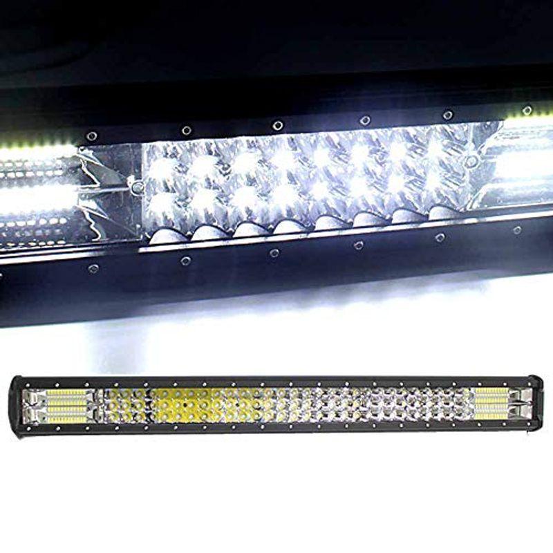 Wellvie LED ライトバー 作業灯 ワークライト 73cm ハイパーコンボ 29インチ IP67 19800lm 396W 12V