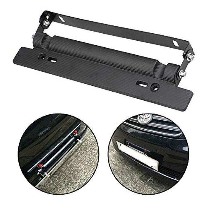 Seiyishi 車用 ナンバープレート ステー 自動車 軽自動車 ナンバーフレーム ナンバーステー 角度調整 カスタム ナンバー プレート April Store 通販 Yahoo ショッピング