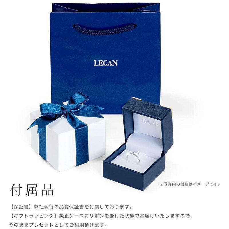 美品 LEGAN (レガン) ハーフ エタニティリング プラチナ 8号 0.1ct / 10石 指輪 pt900 婚約指輪 ダイヤモンド 【PE6361672596】(22215円)