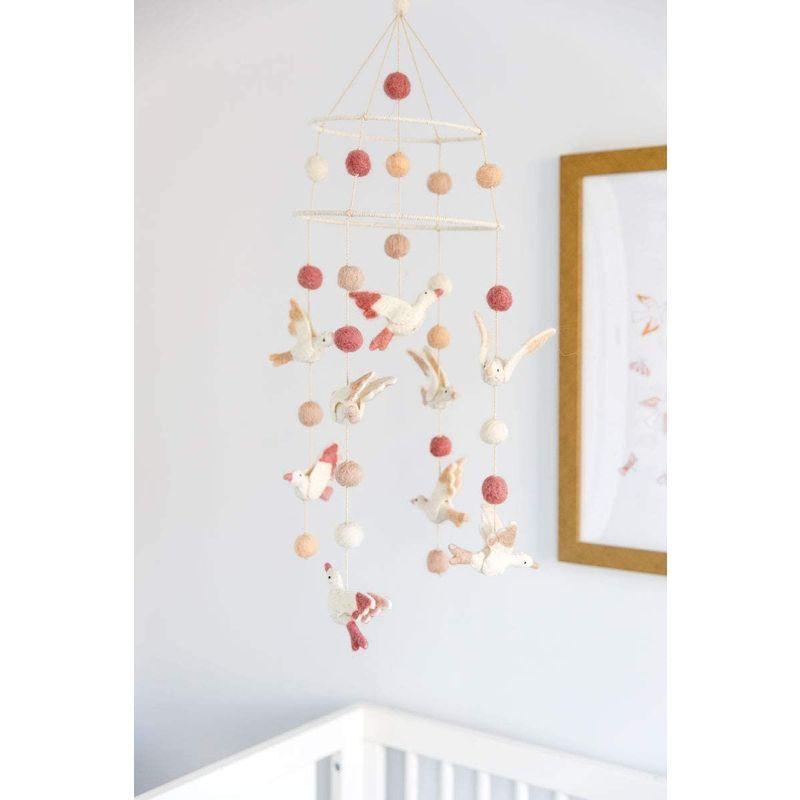 Pehr(ペア) モビール メリー ベッドメリー おもちゃ 北欧風デザイン ハンドメイド mobile Birds of a Feather Pehr(ペア) Feather VQL1042787531(9321円)