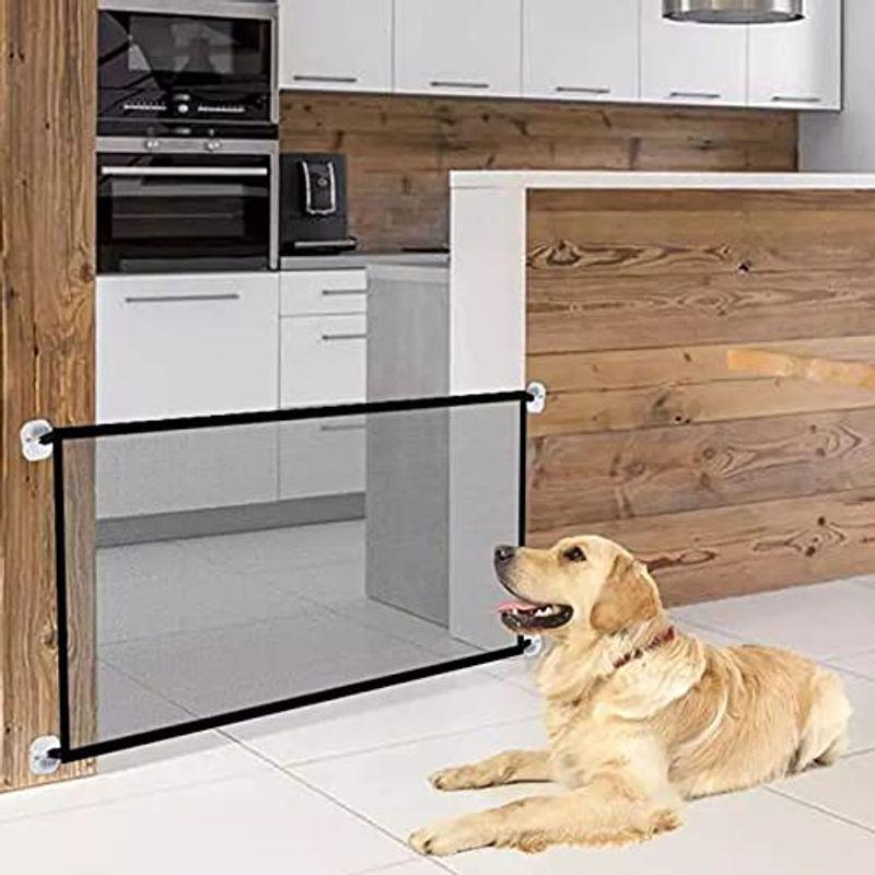 April Storeペットフェンス 犬 猫用ペットフェンス ベビーゲート多用途 屋内安全ゲート 安全保護 侵入防 室内 ガード ペット 犬猫のお守り 猫 柵