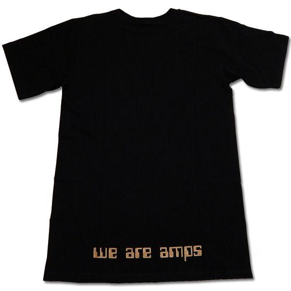 ampcharwar（アンプチャーワー）：Tシャツ/ブラック×ゴールド/メンズ【ファッション バンド Tシャツ】｜aprilfoolstore｜02
