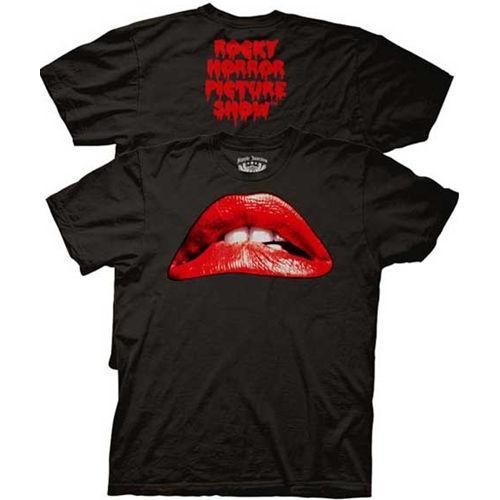 ロッキー・ホラー・ショー：ROCKY LIPS/ブラック/メンズM【ファッション Tシャツ】｜aprilfoolstore｜03