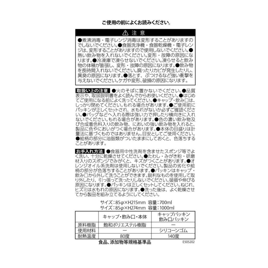 オン ザ ゴー ボトル 700ml・1000ml |  | 07