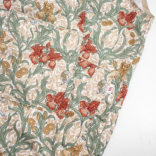 エプロン プレゼント おしゃれ ブランド ウィリアム・モリス V＆A 袖