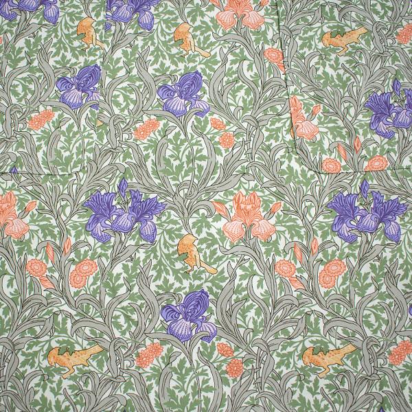 割烹着 おしゃれ ハンドメイド【ウィリアム モリス アイリス】 割烹着 おしゃれ ハンドメイド【ウィリアム モリス アイリス】 割烹着