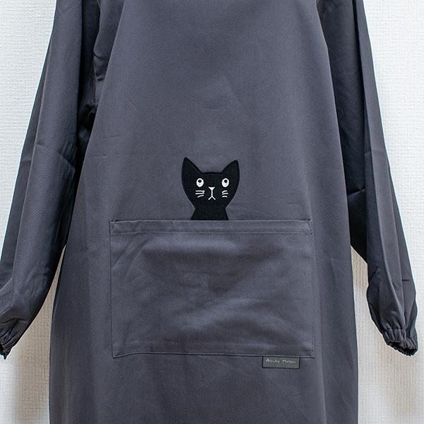 新品★マタノアツコ★エプロン★カップ★グレー★MEME astek-shop_apron-luxury-001-l