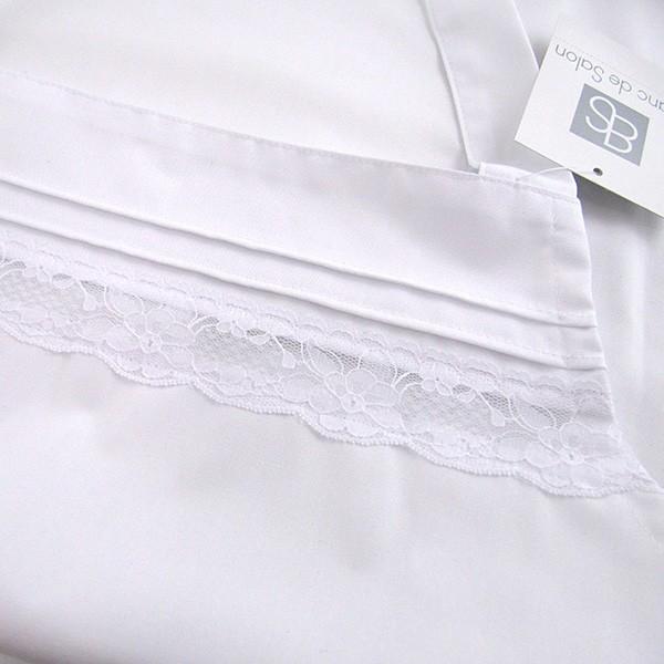 エプロン おしゃれ プレゼント 白 レース(ホワイト)Blanc de エプロン おしゃれ プレゼント 白 レース(ホワイト)Blanc de