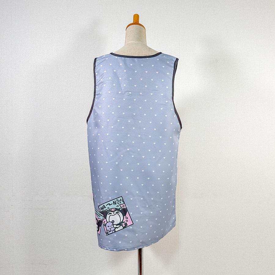 大きいサイズ　8Ｌ　キャラクターエプロン　クロミ クロミ エプロン 保育士 キャラクター マイメロ 大人用 サンリオ