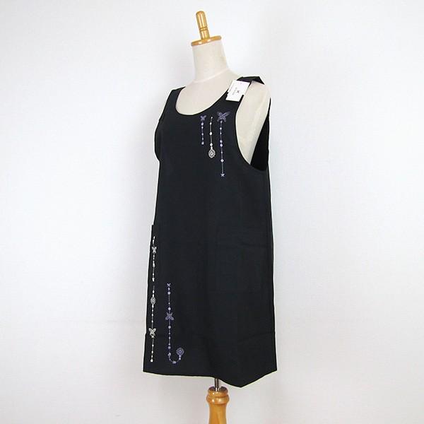 HANAE MORI（ハナエモリ） 森英恵 エプロン ブランド 袖なし割烹着