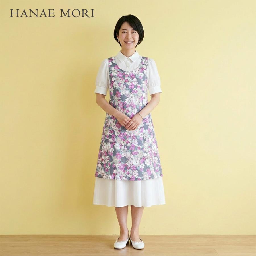 HANAE MORI（ハナエモリ） 森英恵 エプロン ブランド おしゃれ 袖なし