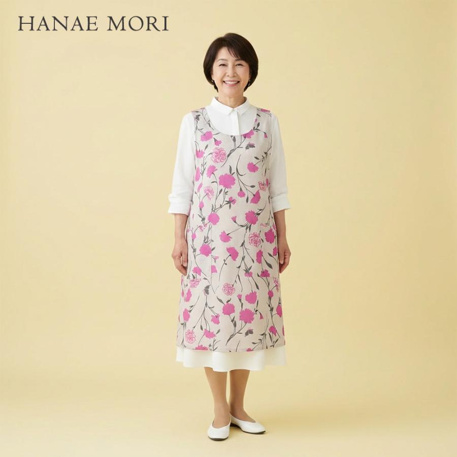 HANAE MORI（ハナエモリ） 森英恵 エプロン ブランド おしゃれ 袖なし