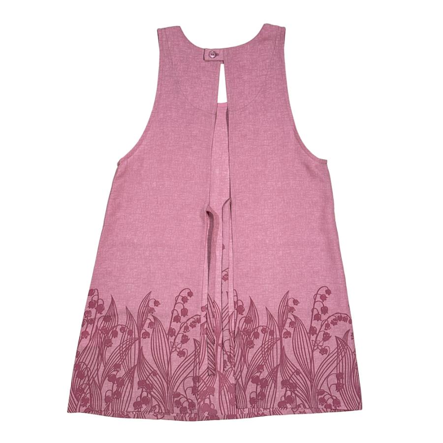 HANAE MORI ハナエモリ 森英恵 エプロン レッド 新品 未使用 HANAE MORI（ハナエモリ） 森英恵 エプロン ブランド おしゃれ 袖なし