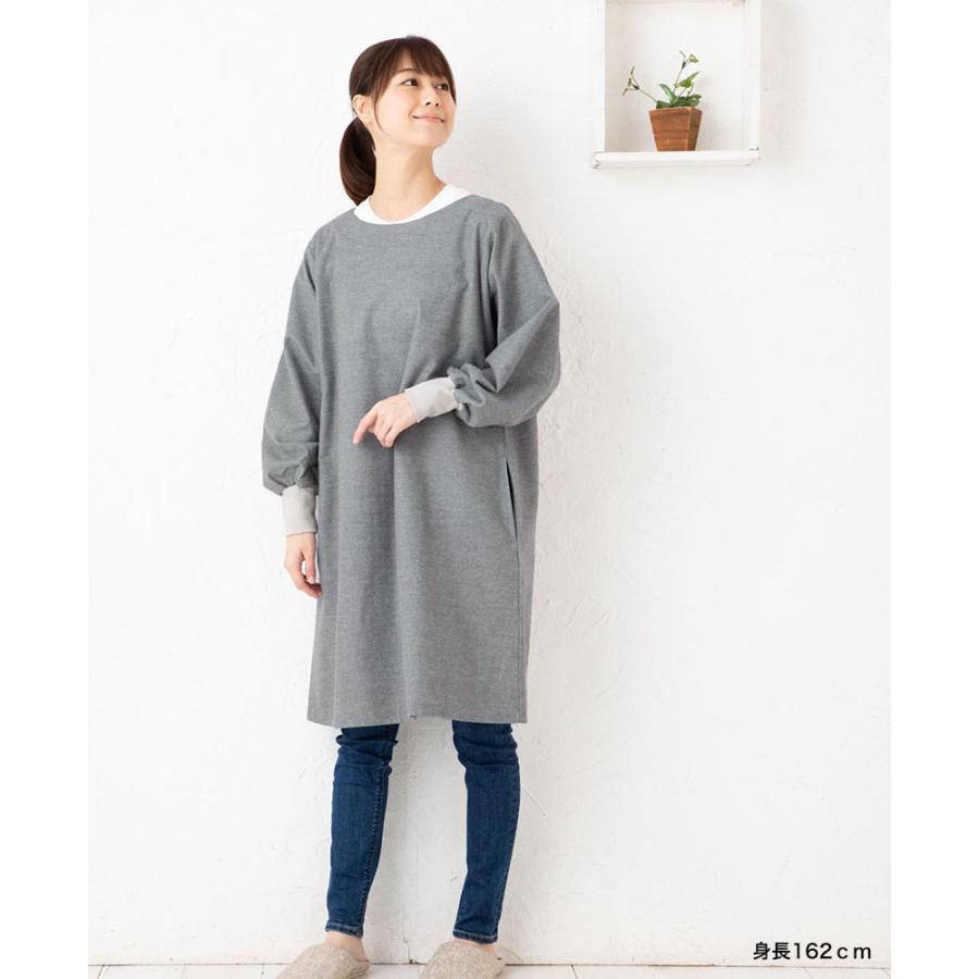 Apron Story（エプロンストーリー） ネル2WAY割烹着 日本製 あったか