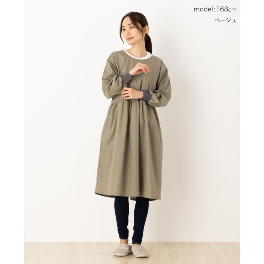 Apron Story（エプロンストーリー） ワンピース感覚で着れる たっぷり