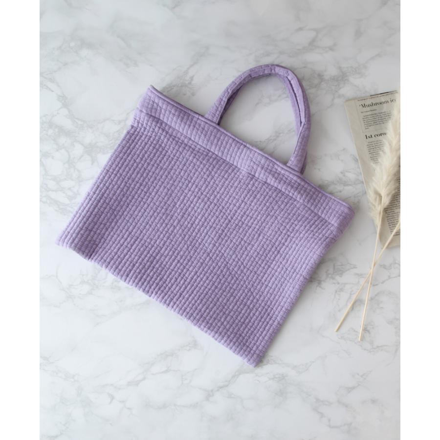 ヌビ　A4 トート　レッスンバッグ　ピンク　イブル　ラベンダー　花　紫　パープル ヌビA4 トートレッスンバッグピンクイブルラベンダー花紫パープル