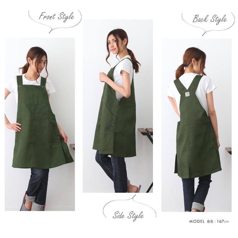 ダントン ベージュ エプロンスタイル サロペット DANTON（ダントン）の