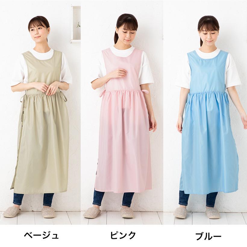 Apron Story サイドリボンギャザーエプロン 日本製 超軽量 撥水 Apron Story サイドリボンギャザーエプロン 日本製 超軽量 撥水