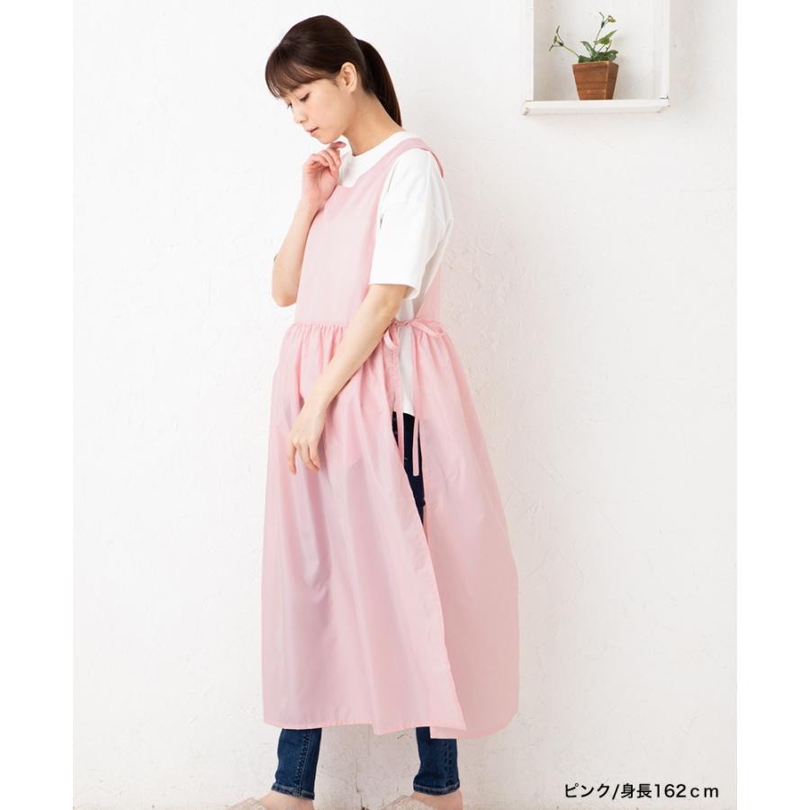 Apron Story（エプロンストーリー） サイドリボンギャザーエプロン