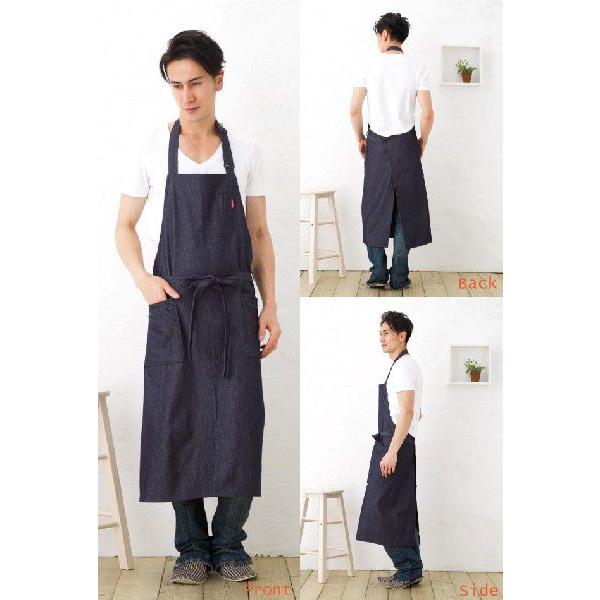Apron Story（エプロンストーリー） デニムメンズエプロン【宅急便限定