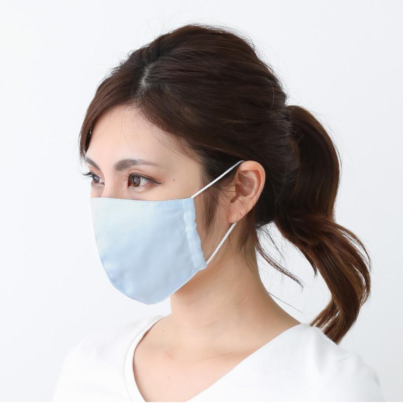 日本製】立体抗菌マスク レギュラー 抗ウイルス クレンゼ 女性用