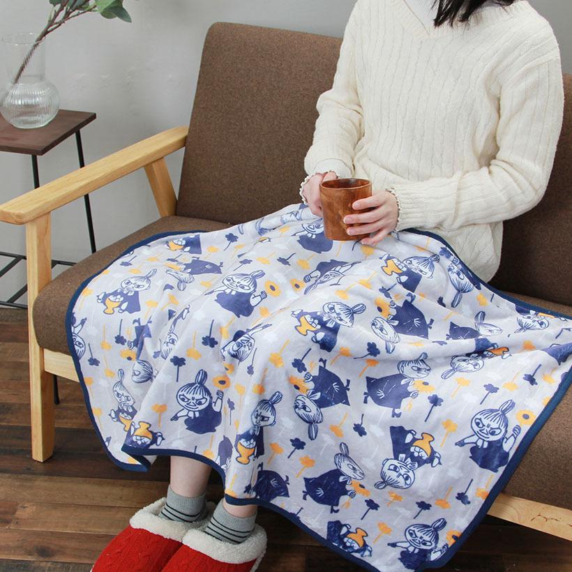 キャラクターブランケット 70×100cm ムーミン リトルミイ ミッフィー