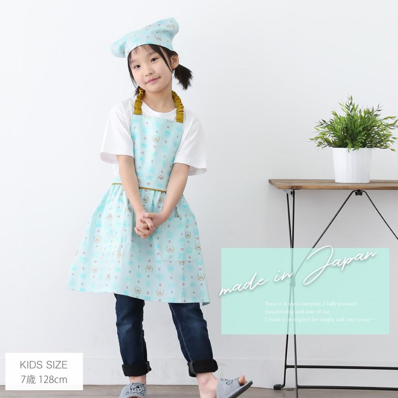Apron Story 【子供】キッズエプロン 三角巾セット 女の子 日本 Apron Story 【子供】キッズエプロン 三角巾セット 女の子 日本
